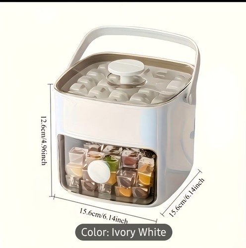 Easy press ice cube maker - cube,